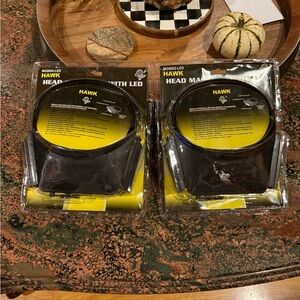 HAWK Double Lens Head Wearing Type Magnifier with LED Set Of Two
